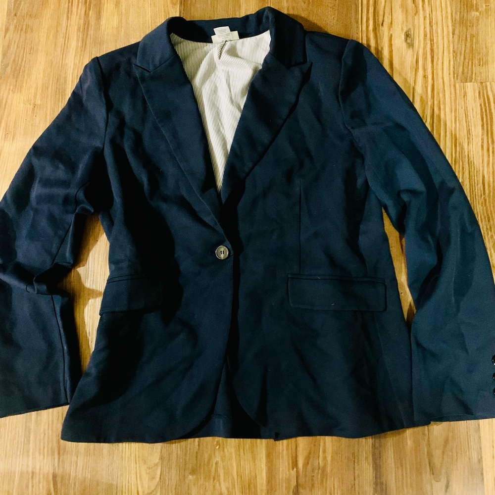 Cotton stretchy casual Blazer